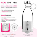 Electric Portable Mini Juicer Bottle